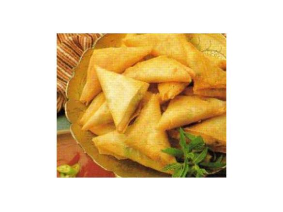 Samosas - gefüllte Teigtaschen (indisch) "TM auf Reisen"