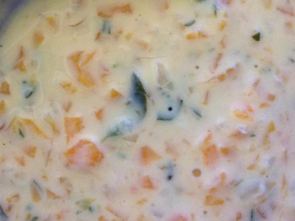 Honig-Karotten-Sauce, Pastasauce, Soße, Sauce