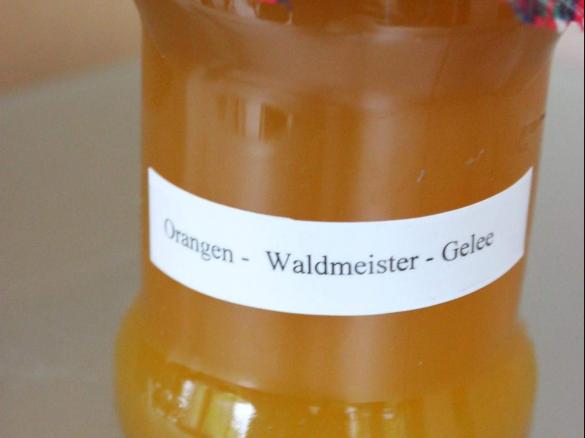 Waldmeister Orangengelee