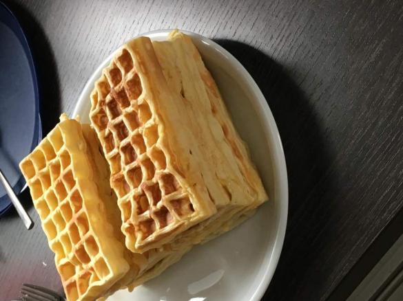 Belgische Waffeln mit Vanille