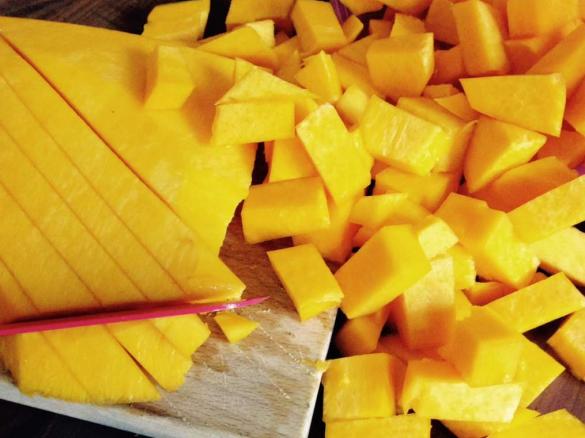 Kürbispüree - Kürbis-Grundstock für Kürbisbrot & Kürbisbrötchen