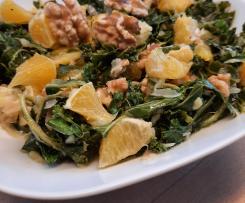 Grünkohl-Orangen-Salat