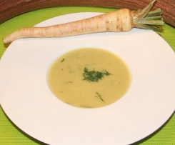Petersilienwurzelsuppe vegan, leicht und lecker 