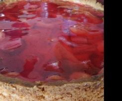 Rhababer-Baiser-Kuchen