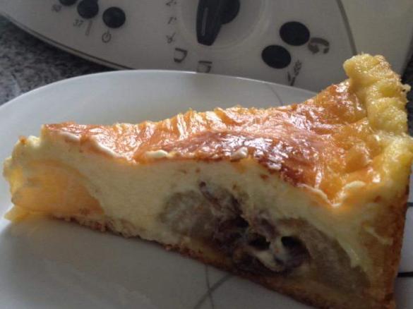 Lauwarmer Bratapfelkuchen