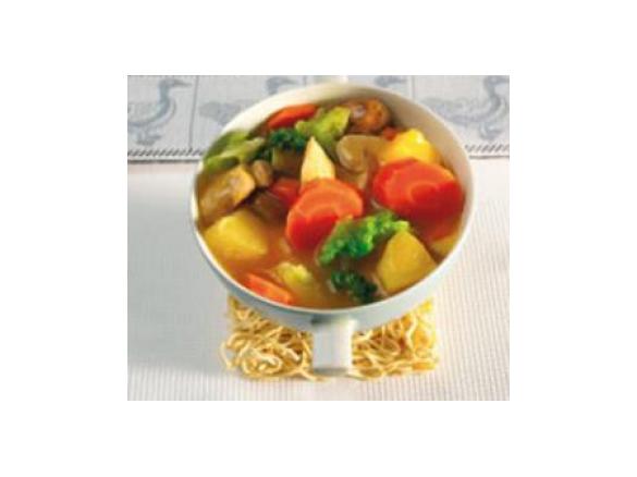 Curryhähnchen süß-sauer