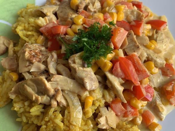 Hähnchenpfanne a la Omi