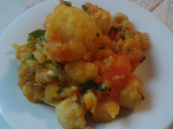 Blumenkohlcurry - vegan - für Madame chou-chou