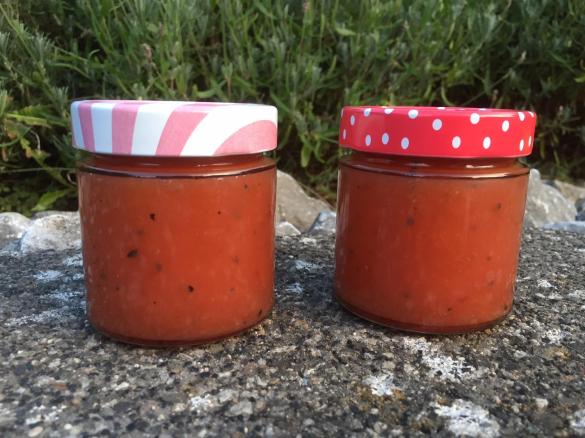 Pfirsich-Nektarinen-Maracuja-Marmelade