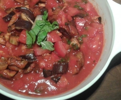 Pasta alla Norma mit Auberginen - nach Jamie Oliver