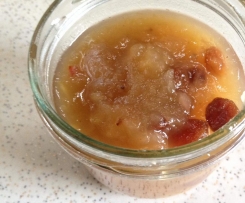 Apfel-Chutney mit leichter Schärfe