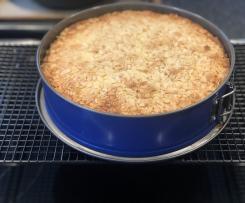 Apfelkuchen mit Marzipan