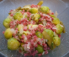 Rosenkohlsalat