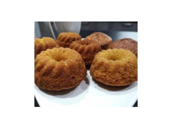 Apfel-Möhren-Küchlein