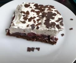 Variation Schwarzwälder Kirschtorte vom Blech