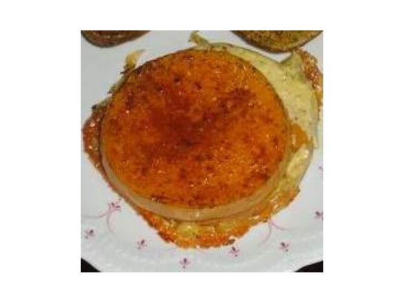 Kürbisschnitzel a la cordon bleu