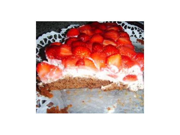 Erdbeer -Schoko- Ecken