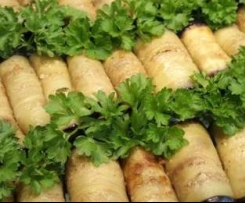 Georgische Auberginen mit Nüssen