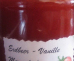 Erdbeer - Vanille - Marmelade