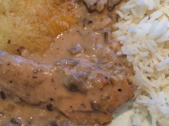 Champignon-Sahne-Hähnchen