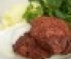 Frikadellen mit Rote Bete