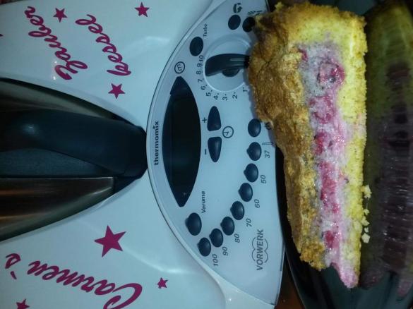 Johannisbeer-Baiser Kuchen