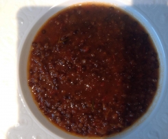 Griechische Linsensuppe -vegan-