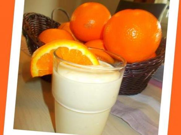 Orangencreme mit Quark