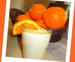 Orangencreme mit Quark