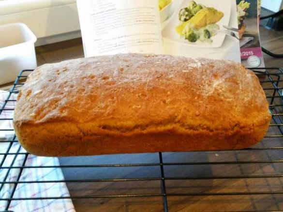 Kürbisbrot mit Cashewkernen