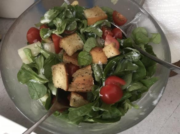 Rauke-Spargel -Salat