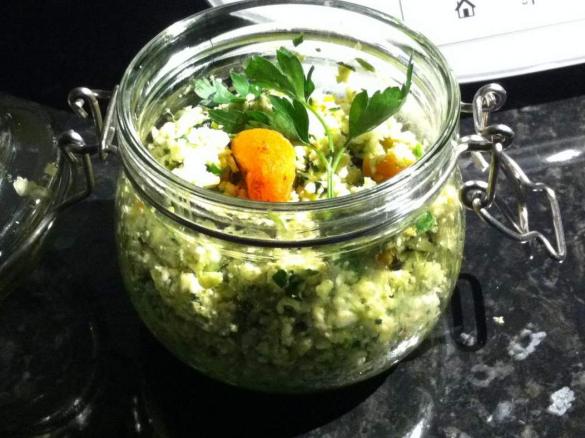 Orientalischer Gemüsereis rohkost