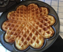 Quarkwaffeln schnell und einfach