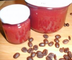Erdbeer - Kaffee - Konfitüre