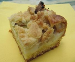 Rhabarber-Streuselkuchen