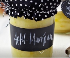Apfel-Marzipan-Konfitüre